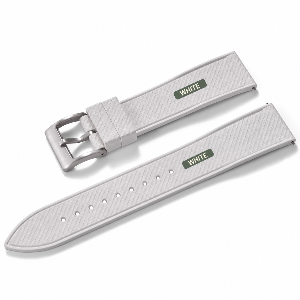 Mosiac FKM Strap (Only White)